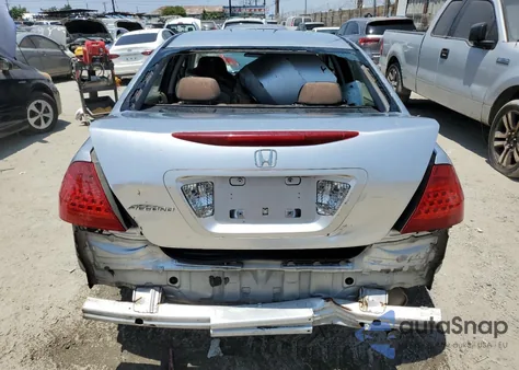 2006 Honda Accord Ex из США, поврежденный, VIN 1HGCM56776A098368